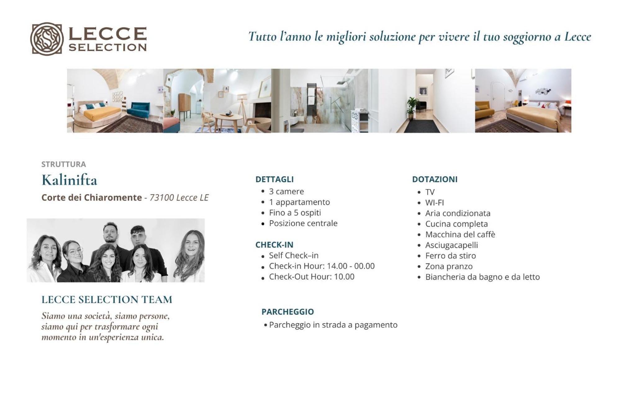 Kalinifta - Lecce Selection Bed & Breakfast Ngoại thất bức ảnh